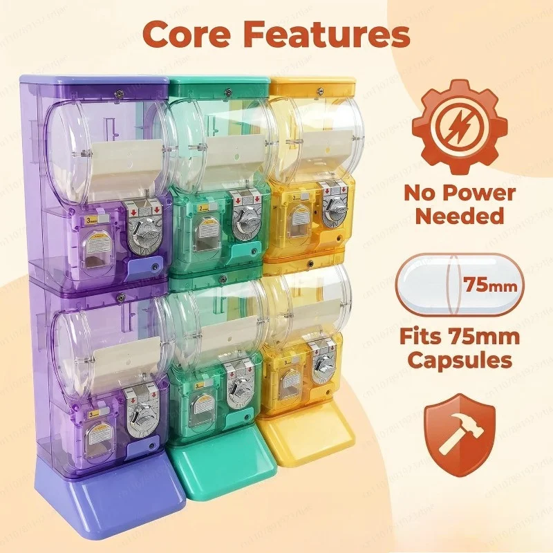 Distributeur de capsules trans - Arcade Vending & Laundry avis et prix