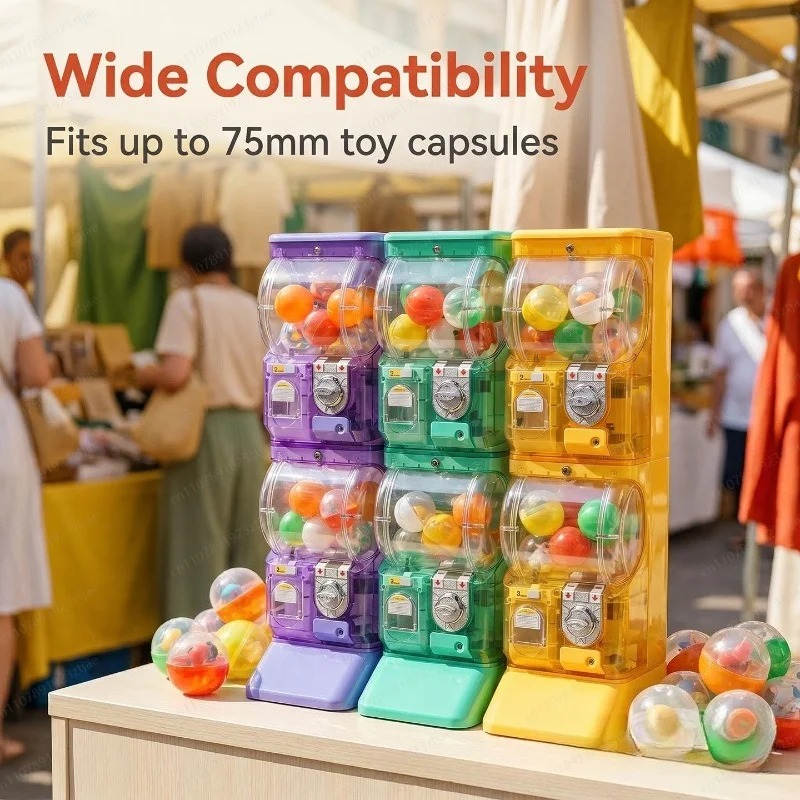Distributeur de capsules trans - Arcade Vending & Laundry avis et prix