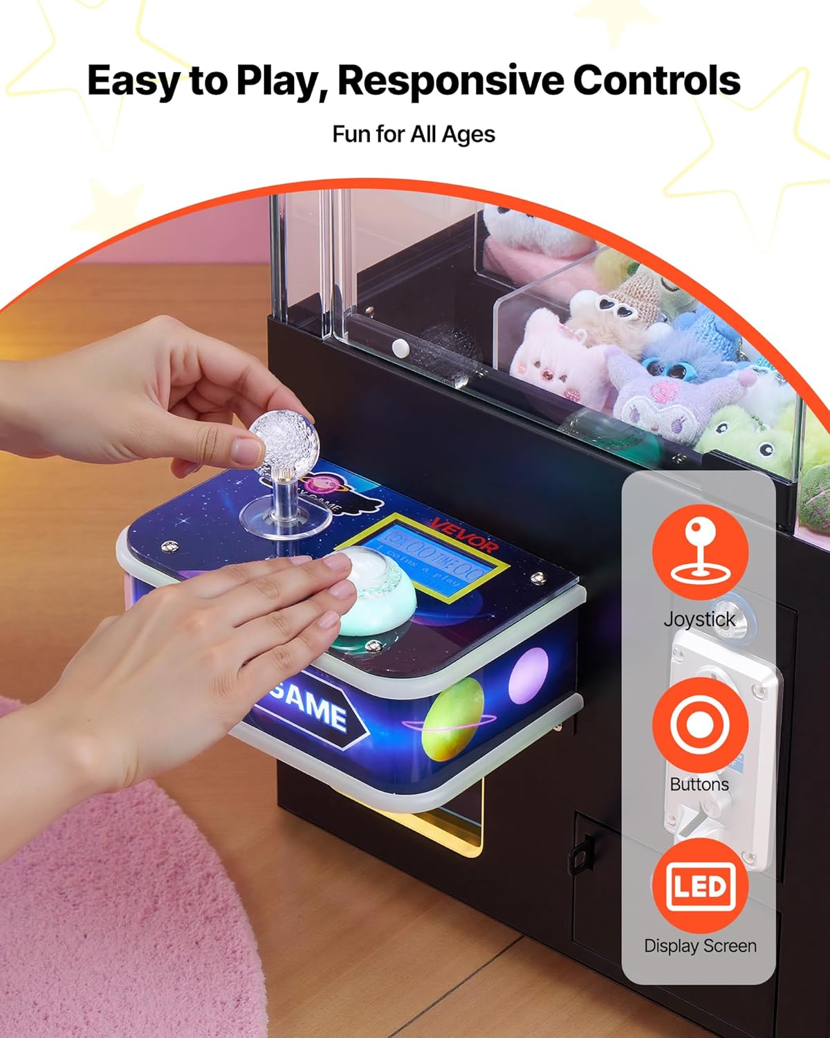 Machine à griffes VEVOR, machi - Claw Crane Machine avis et prix